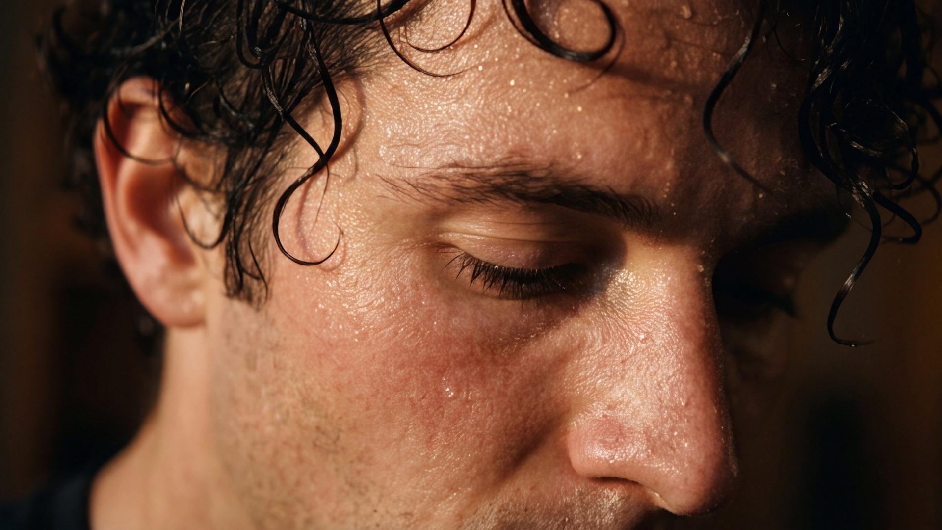 A man relaxing at home, reflecting a shame-free, mindful approach to male masturbation